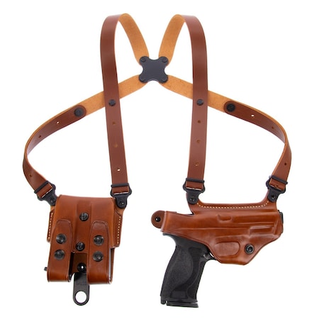 Galco Gunleather Miami Classic Shoulder System, Color Tan, Fit Code 248, Hand Right MC248